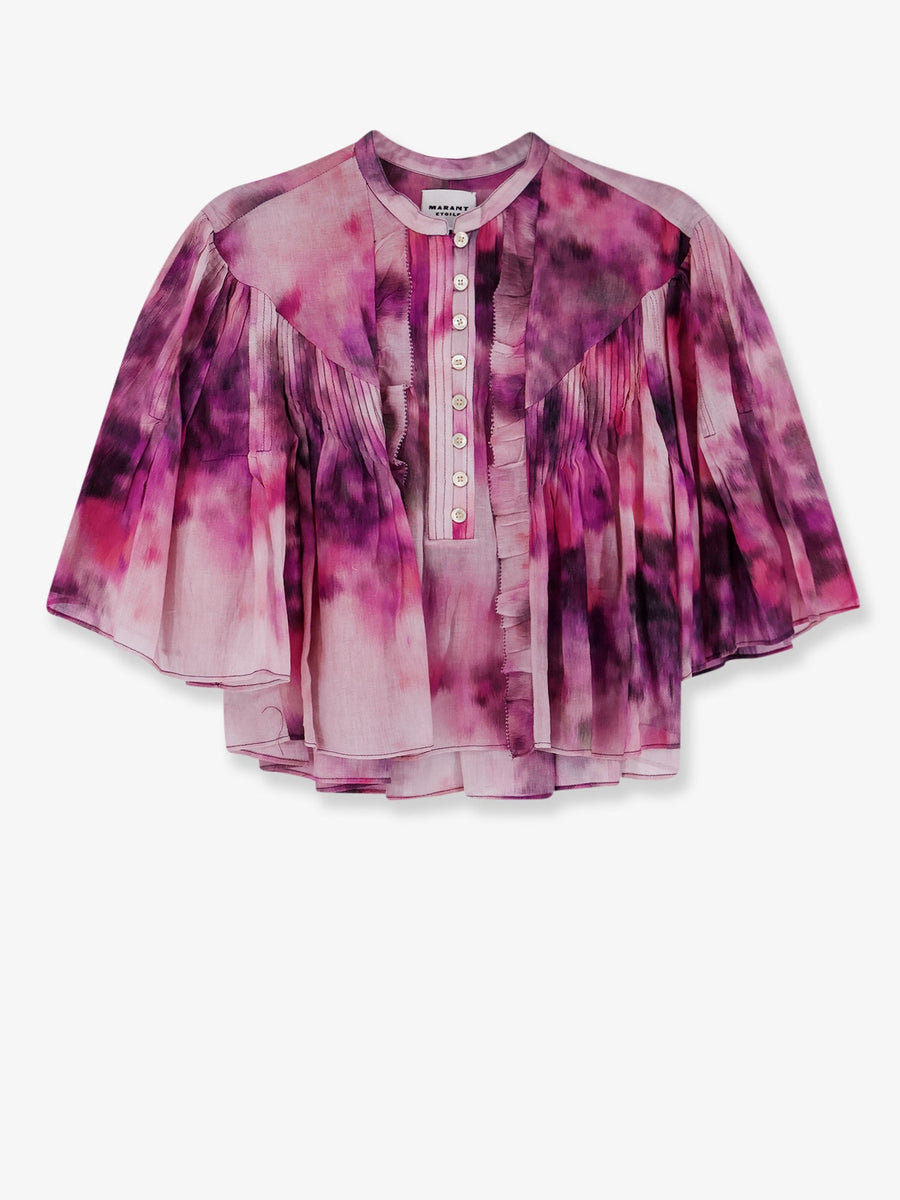 Organic Cotton Crop Shirt Pink