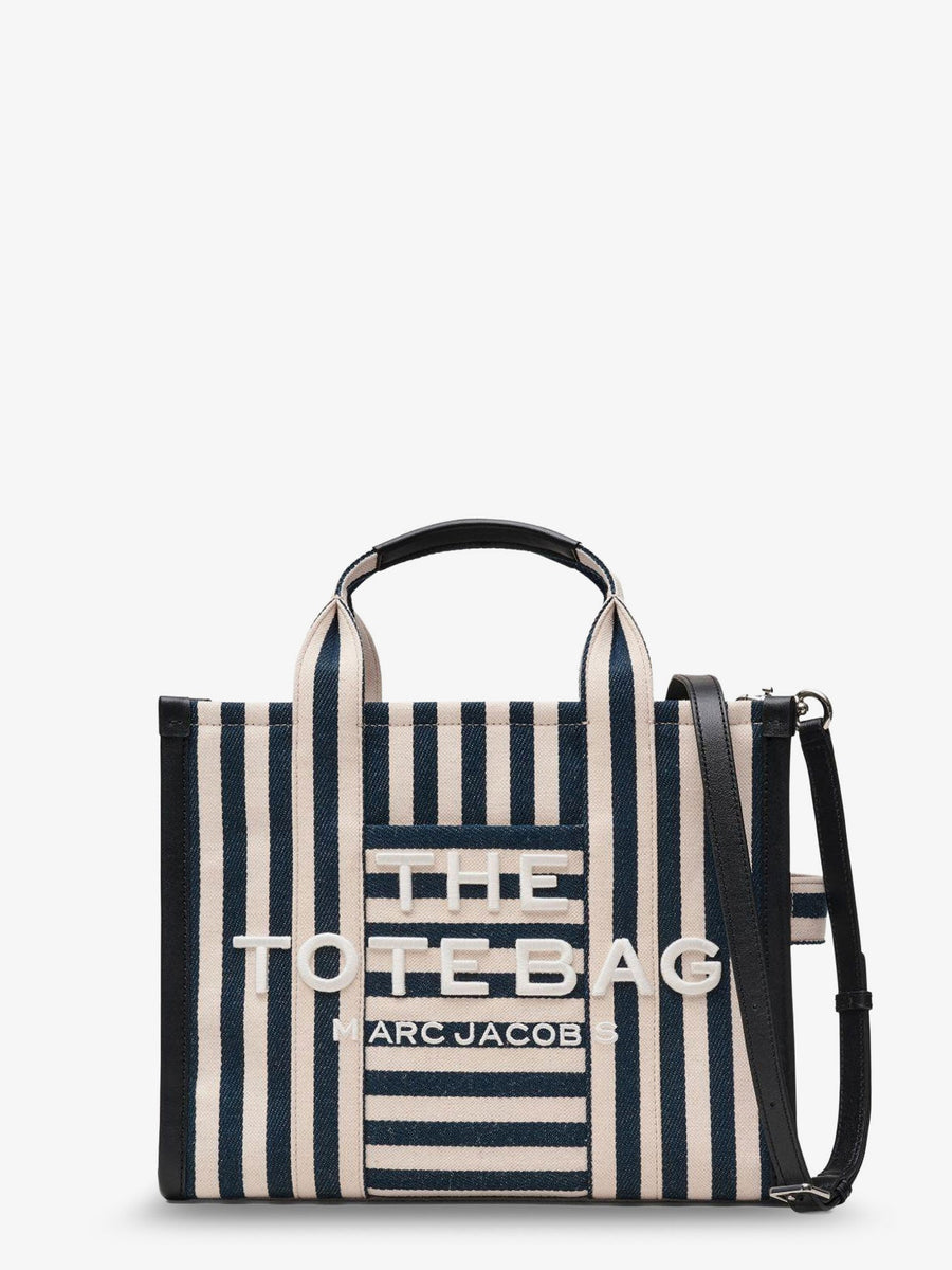 Tote Bag Black Canvas Linen/leather Handbags