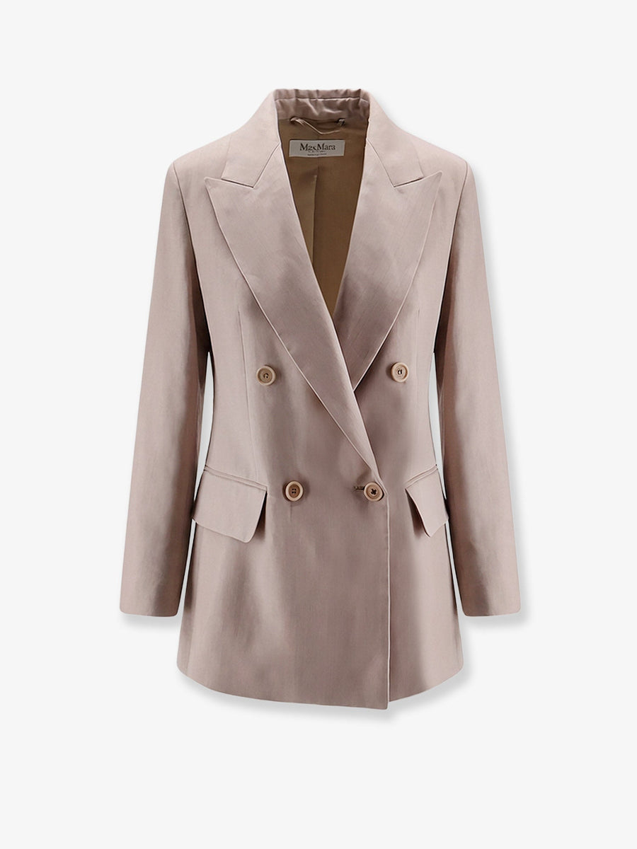 Silk Blazer Pink Blazers