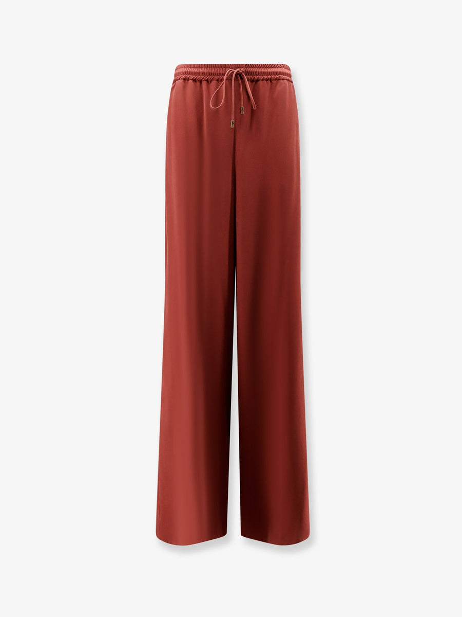 Silk Trousers Orange
