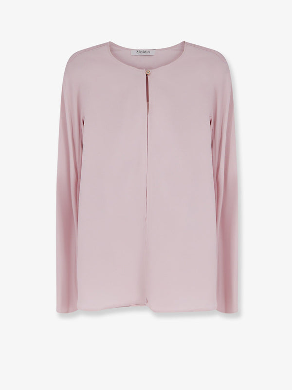 Stretch Silk Shirt Pink