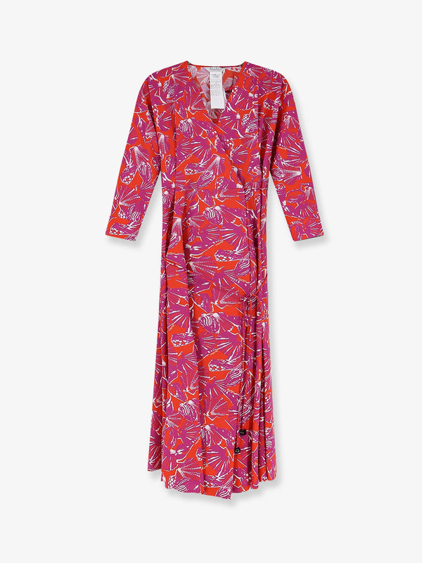 Dress Mxmcamino Red Cotton