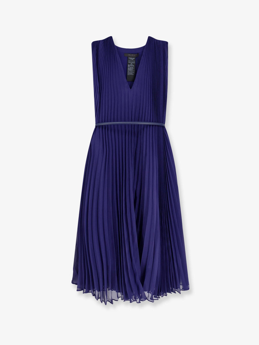 Dress Mxecapsula Purple Belt Polyester