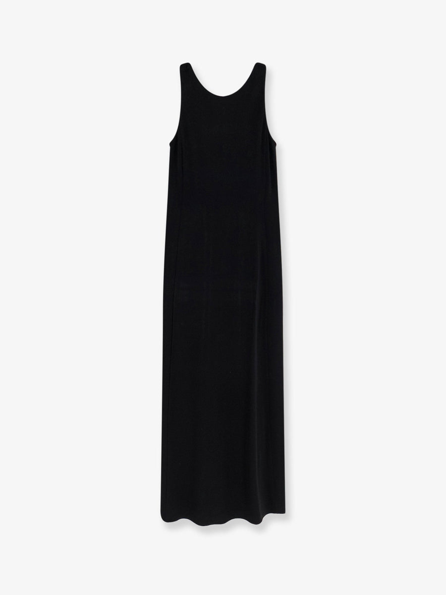 Long Dress Mxppania Black Viscose