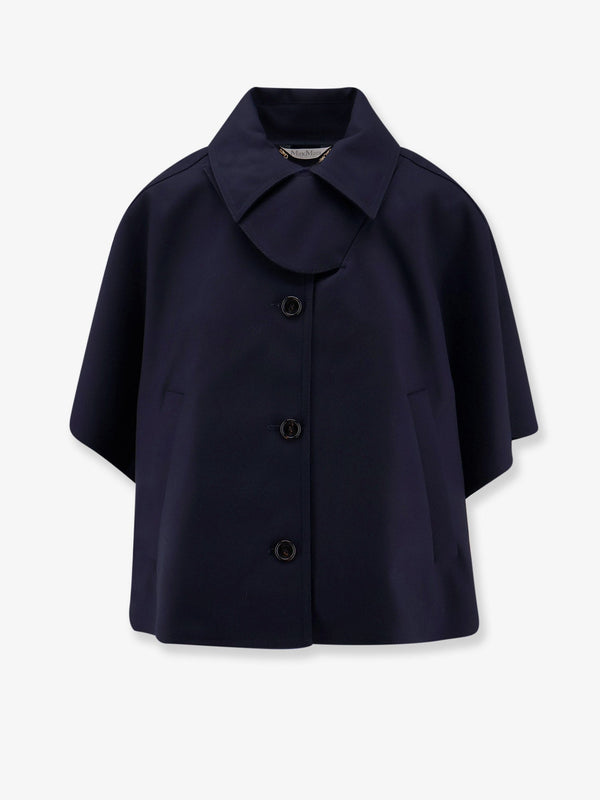 Cotton Cape Blue Jacket