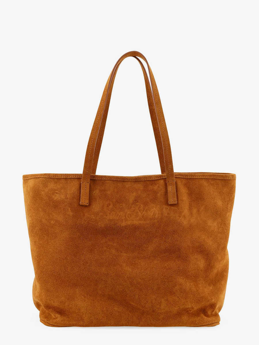 Shoulder Bag City Suede Brown