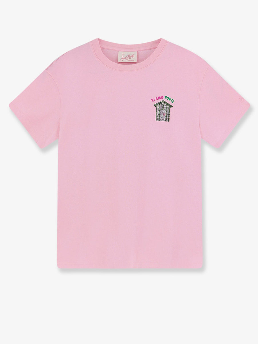 Cotton T-Shirt Pink T-shirts & Jerseys