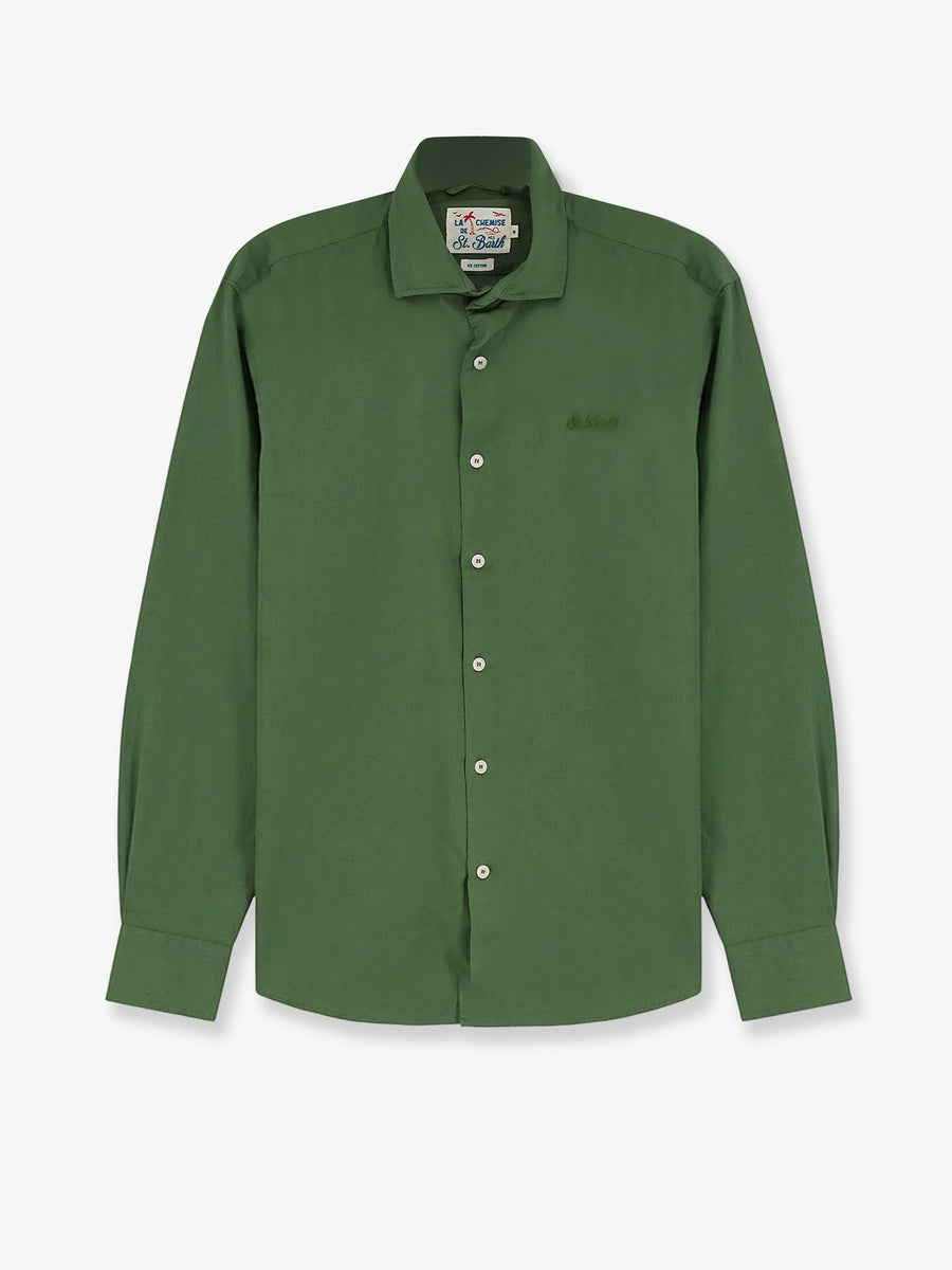 Cotton Shirt Ice Green