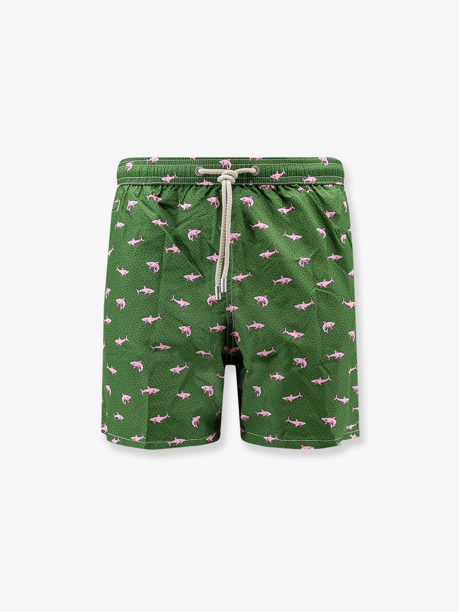 Swim Trunks Recycled Polyester Green Shorts