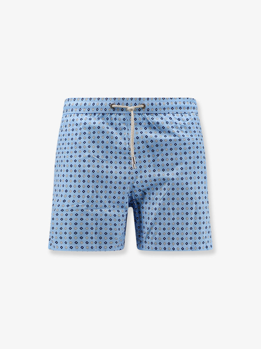 Swim Shorts Blue Recycled Nylon