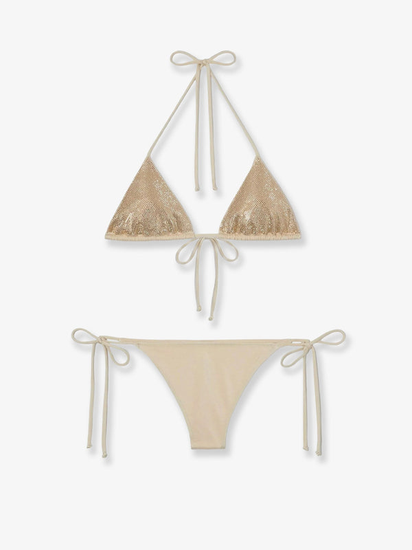 Bikini Maleah Beige Nylon Swimwear