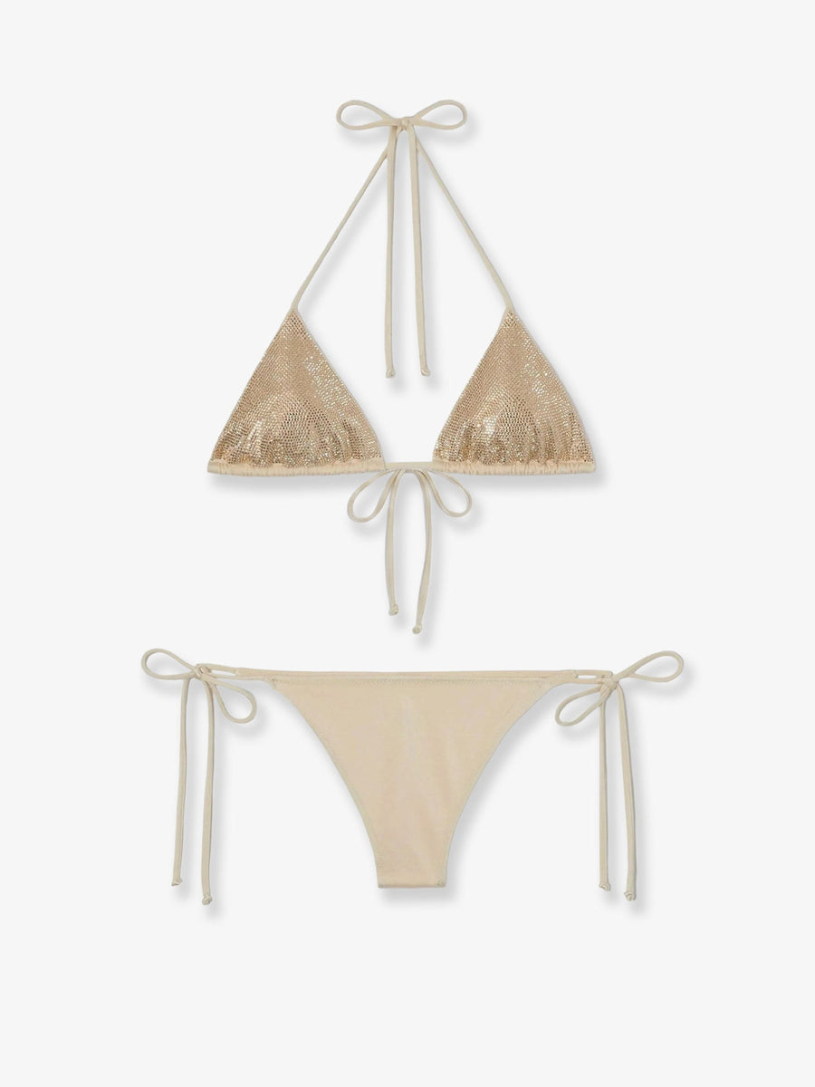 Bikini Maleah Beige Nylon Swimwear