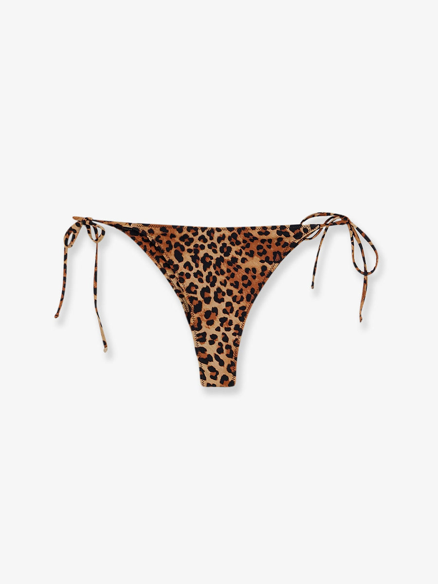 Bikini Bottoms Animal Print Multicolour Polyamide Swimwear