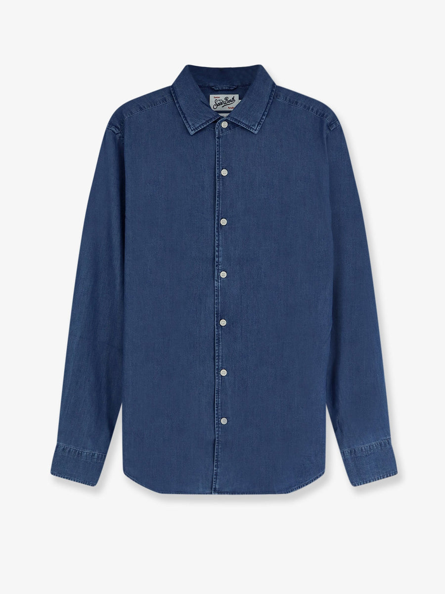 Shirt Raphael Light Denim Blue Cotton