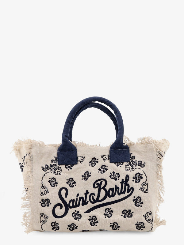 Handbag Vanity Cotton Beige Handbags