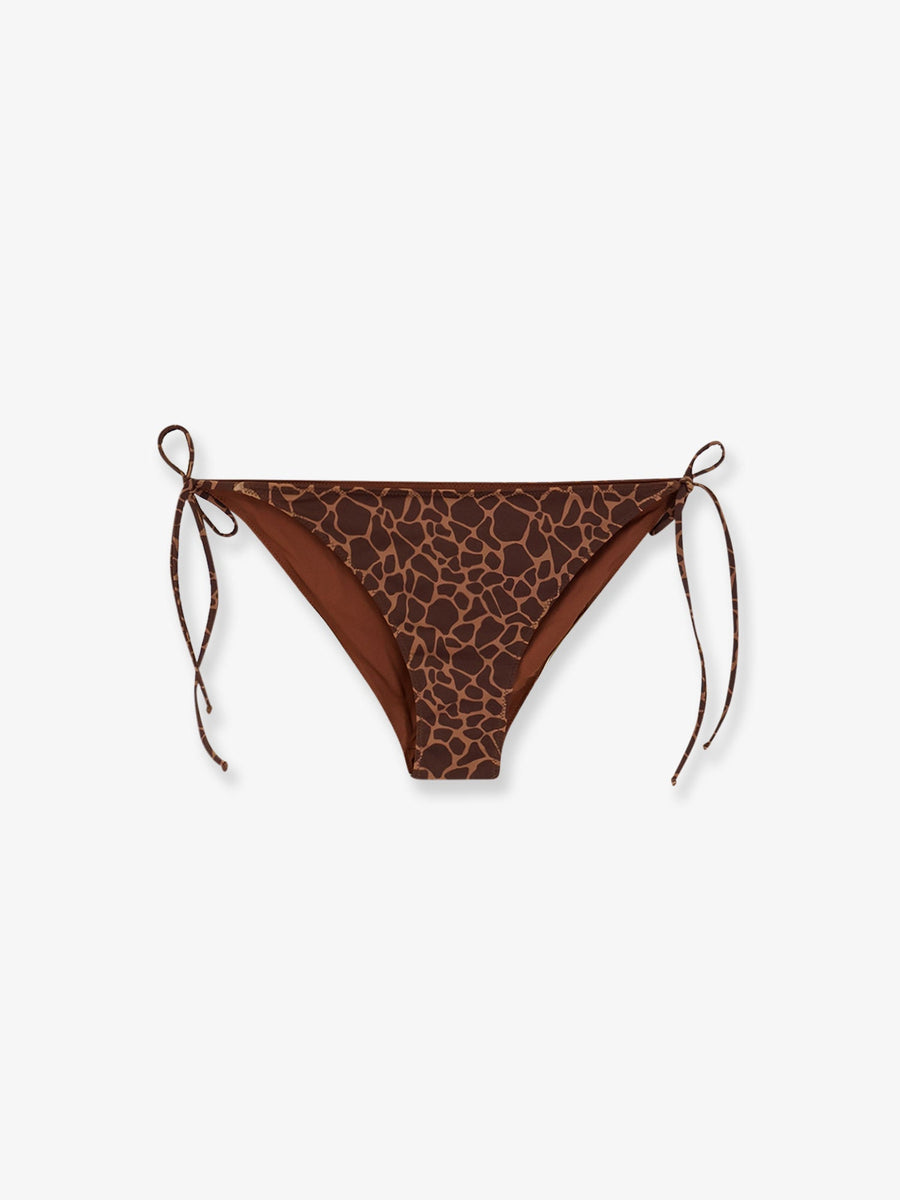 Bikini Bottoms Brown Polyamide Swimwear