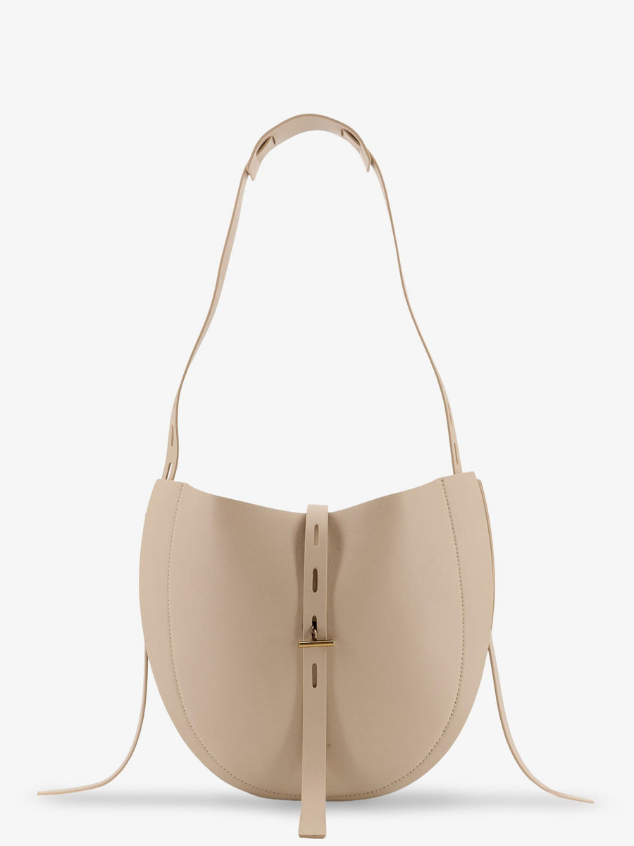 Leather Crossbody Bag White Shoulder