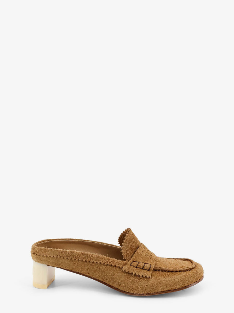 Sandals Suede Brown
