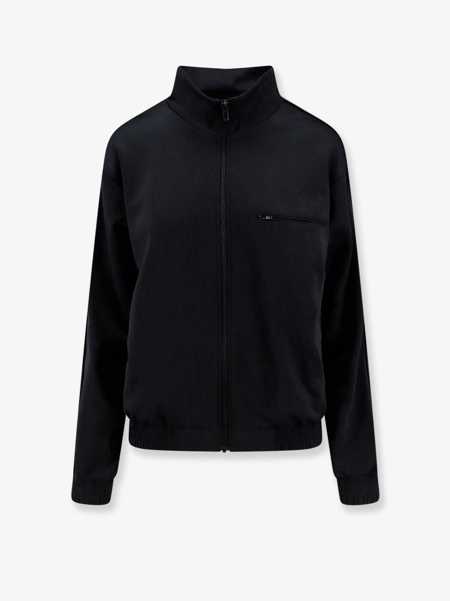 Sweatshirt Numeric Signature Black Polyester Sweatshirts
