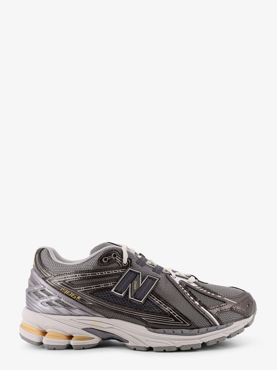 Mesh Sneakers With Logo On The Side Grey Nylon/rubber Trainers