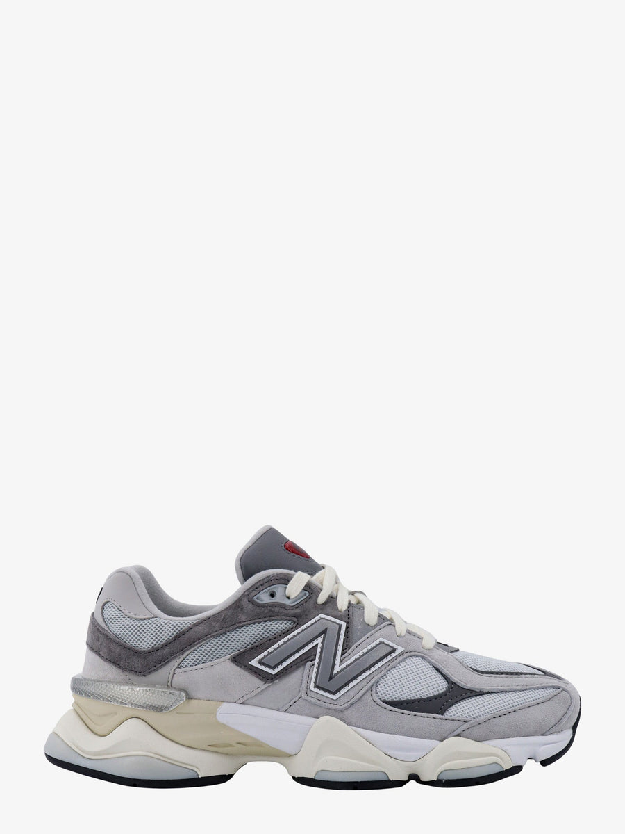 9060 Sneakers Mesh And Suede Grey Suede/gomma Trainers