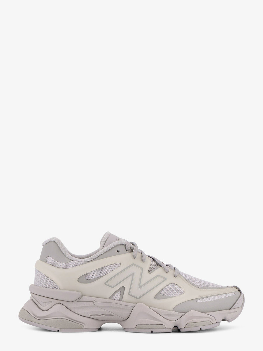 Nylon 9060 Sneakers With Rubber Inserts Grey Nylon/rubber Trainers