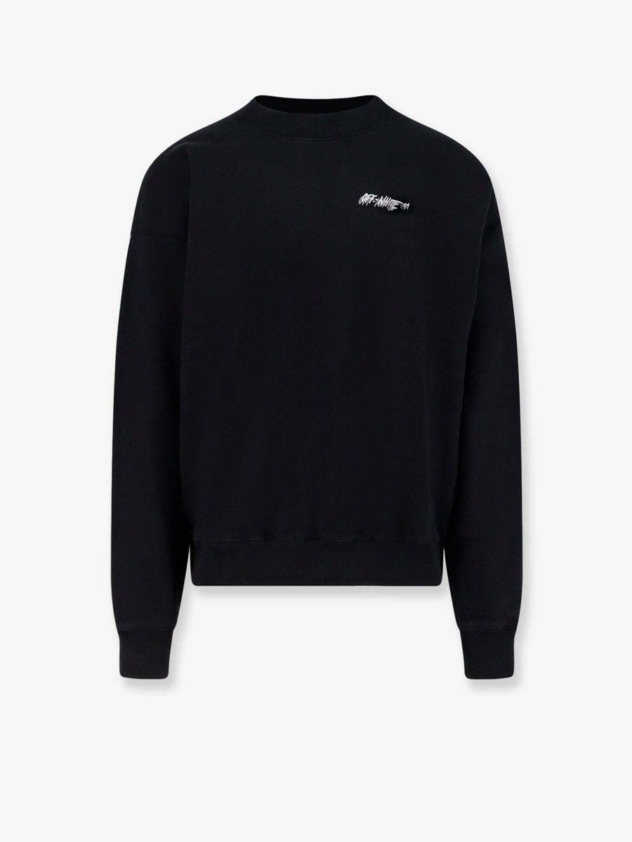 Cotton Sweatshirt Black Sweatshirts