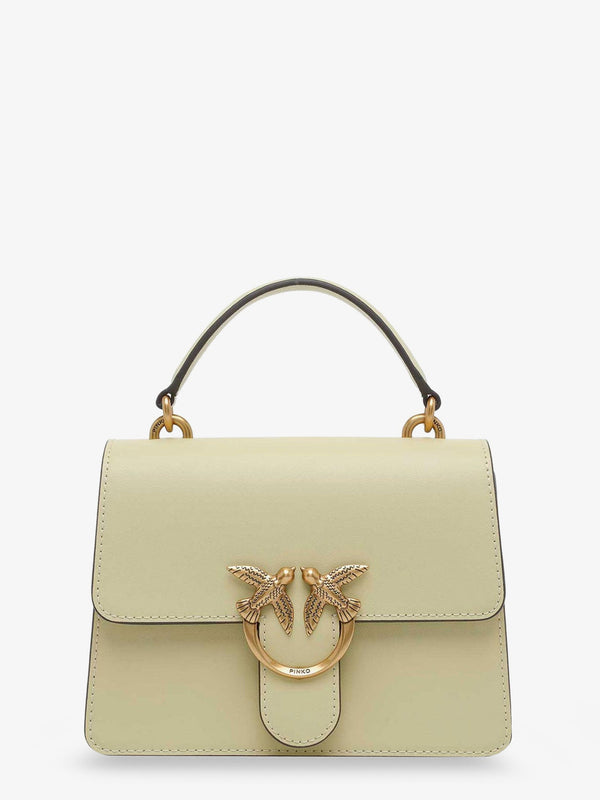 Crossbody Bag Love One Yellow Leather Shoulder