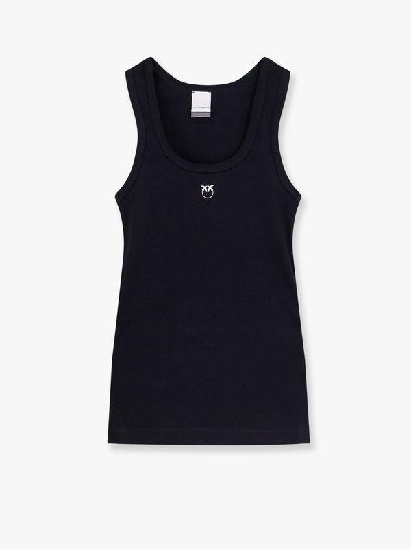 Tank Top Calcolatore Black Cotton T-shirts & Jerseys