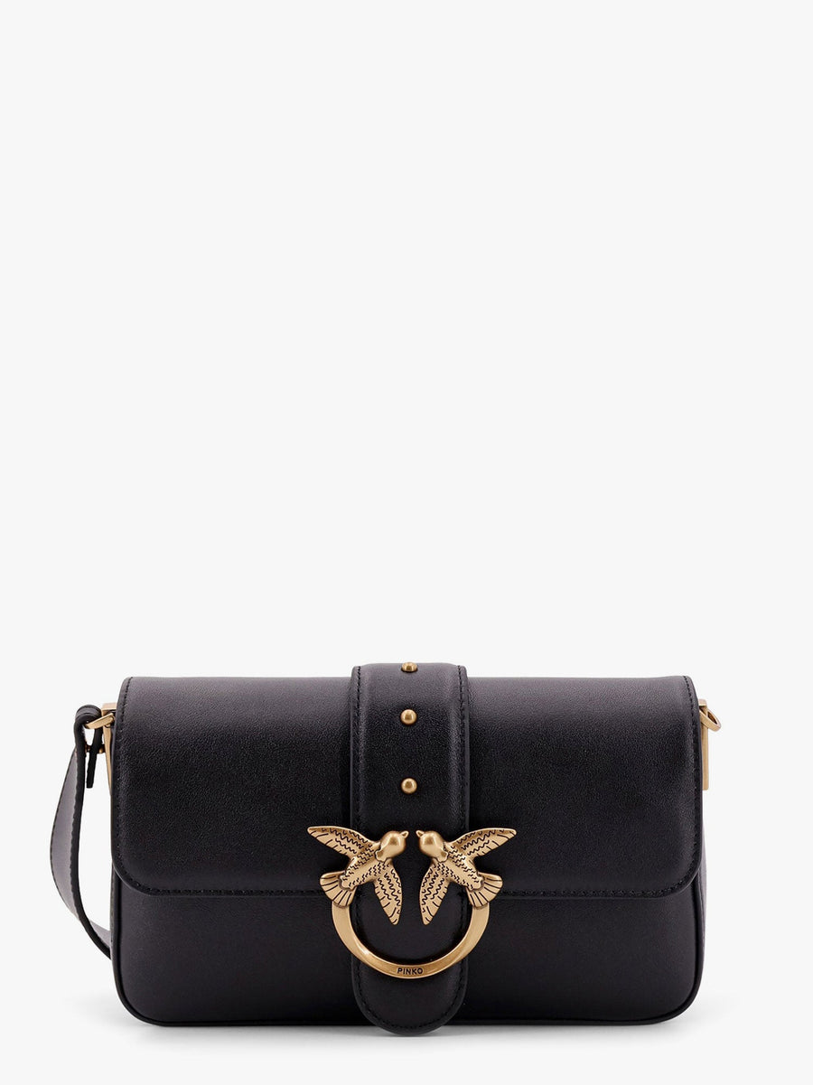 Mini Love Bag Leather Crossbody Black Shoulder