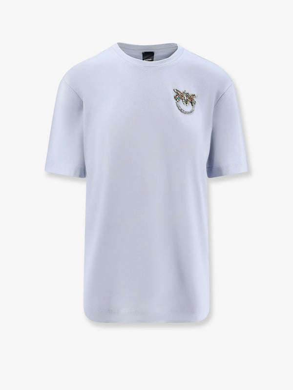 Cotton T-Shirt Love Birds Blue T-shirts & Jerseys