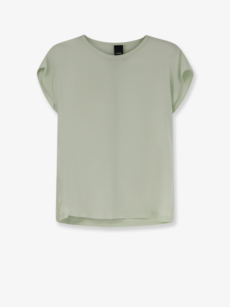 Blossom Silk Shirt Green