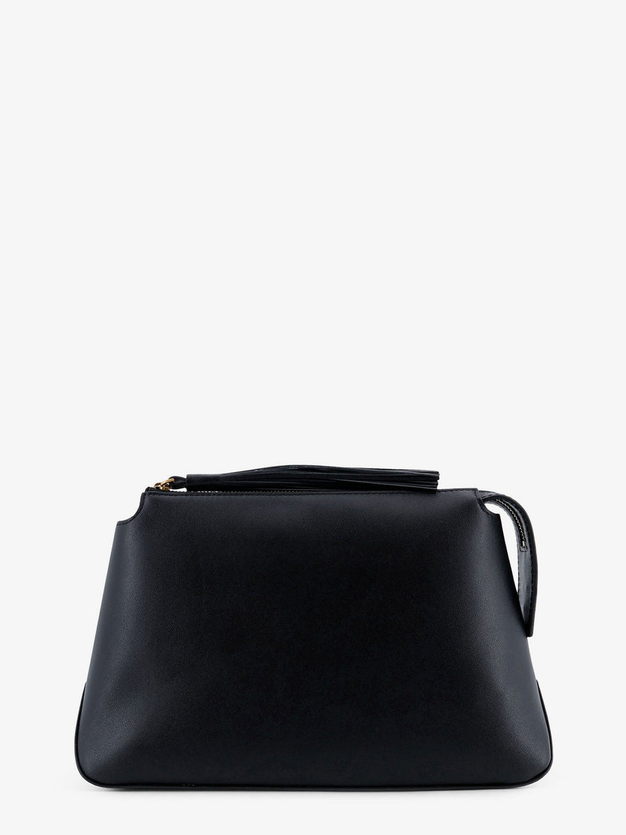 Leather Beauty Case Black Make Up Bags