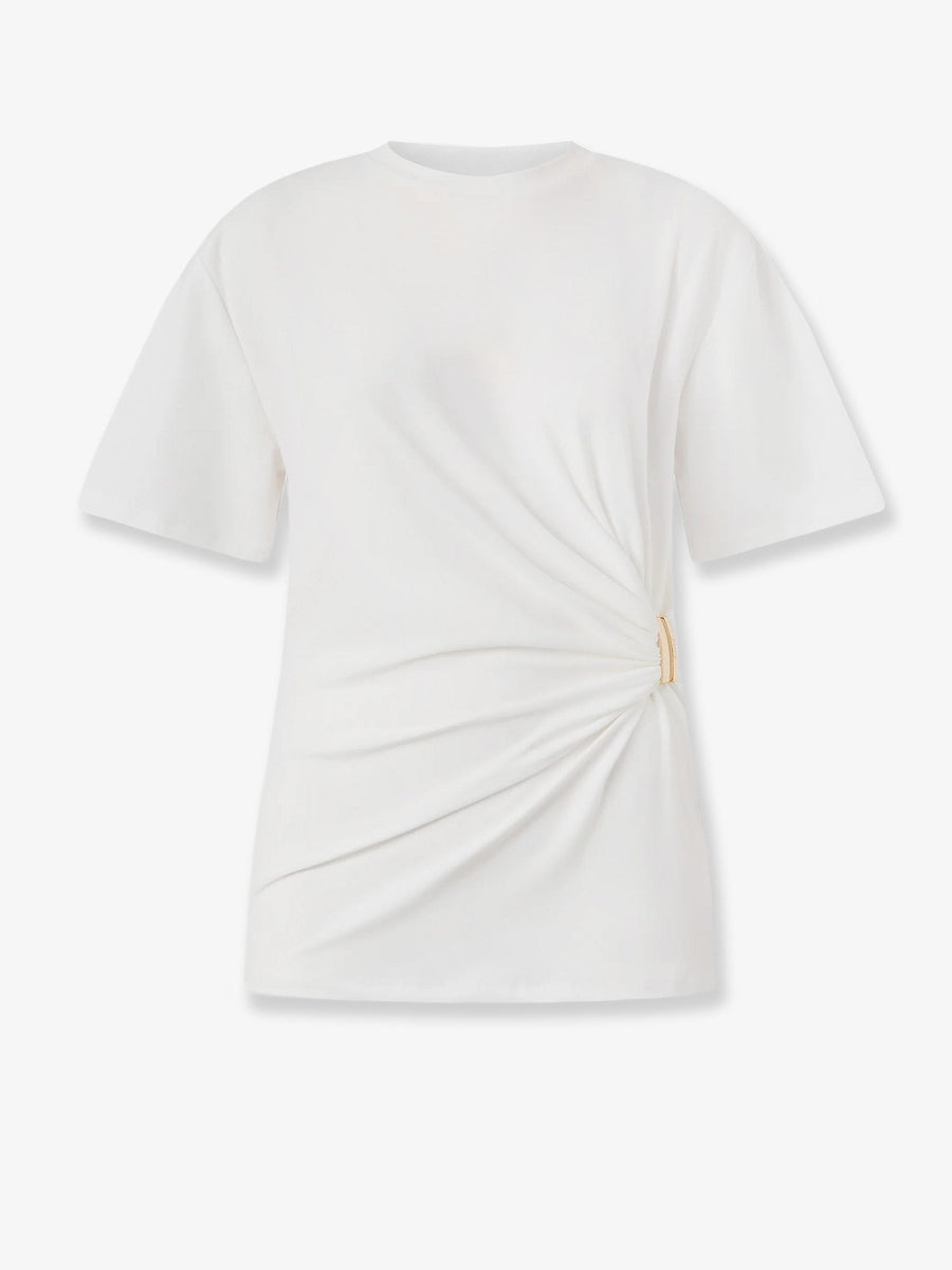 Cotton Blend Mary T-Shirt White T-shirts & Jerseys