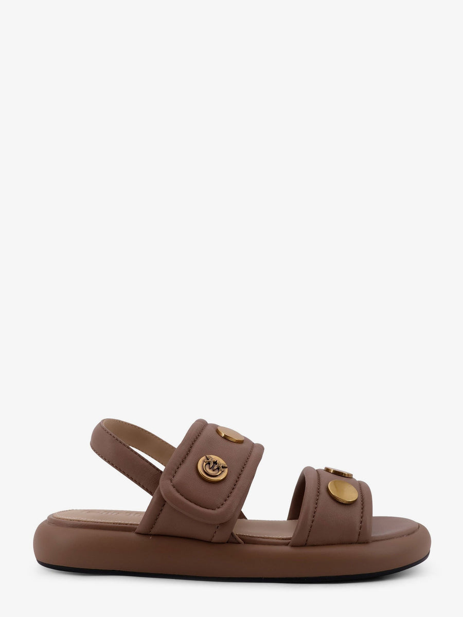 Sandals Fiona Leather Brown