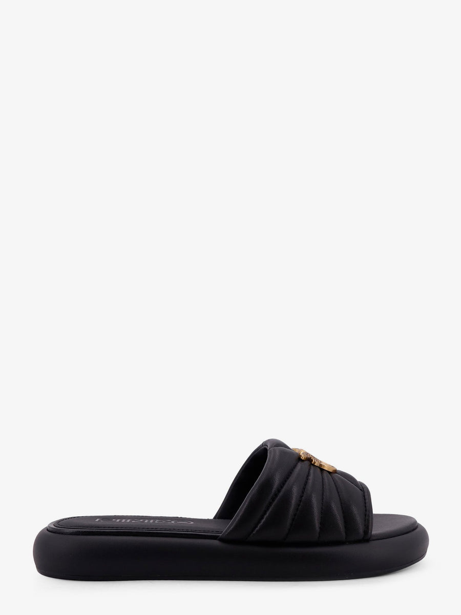 Sandals Fiona Low Leather Black