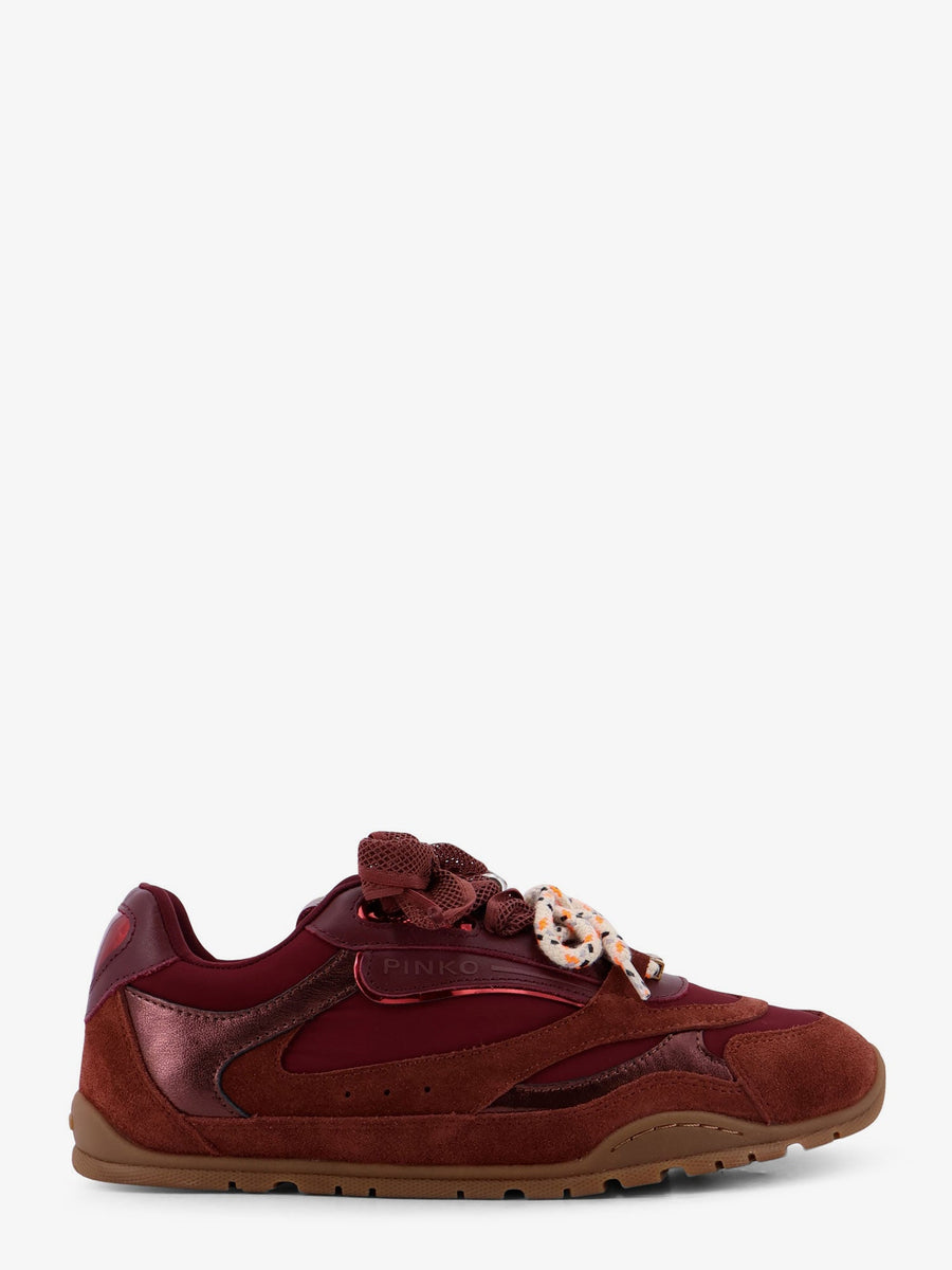 Sneakers Yulia Purple Suede Leather/nylon Trainers