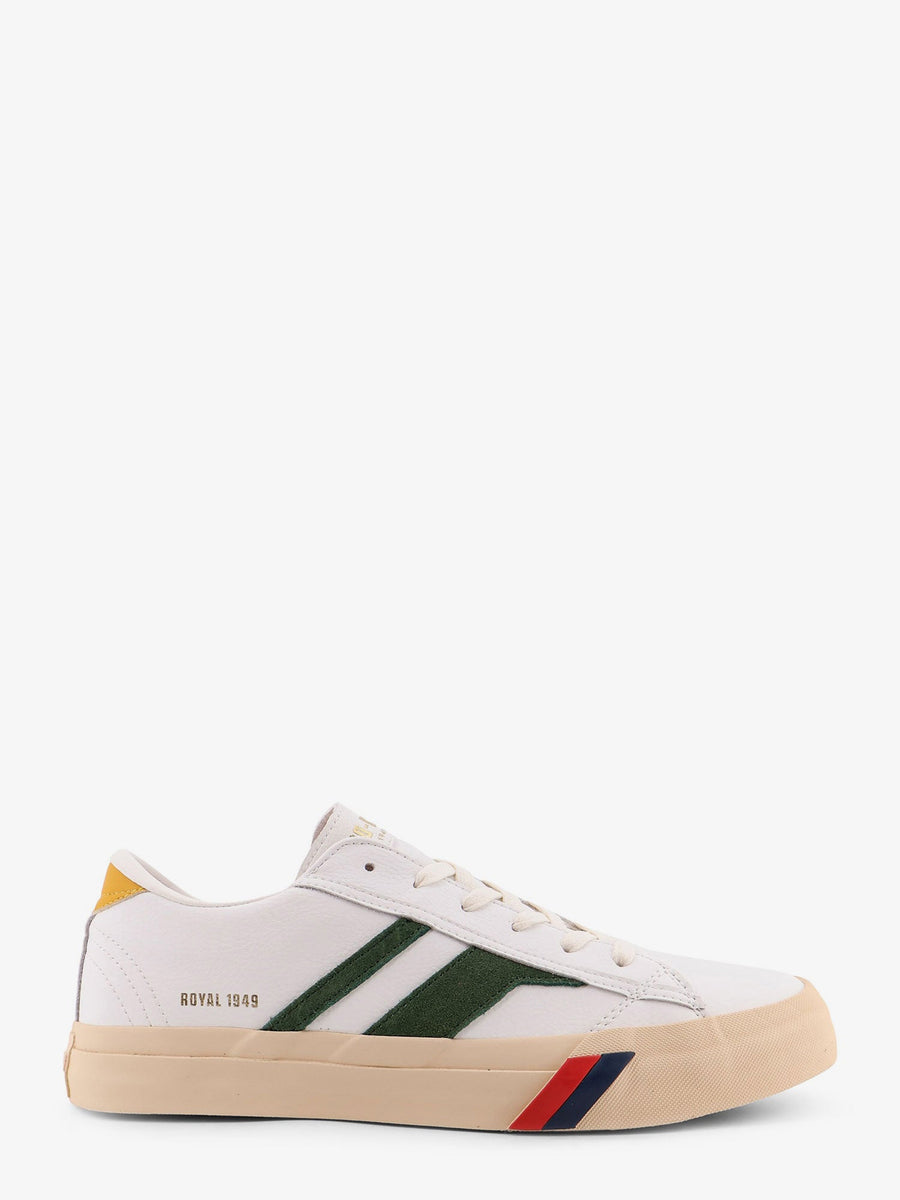 Royal Classic Leather Sneakers White Pelle Trainers