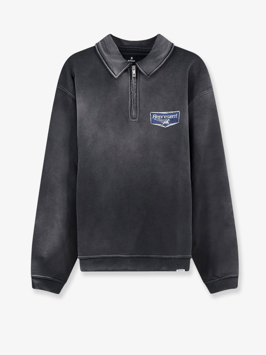 Sweatshirt Cotton Grey Sweatshirts