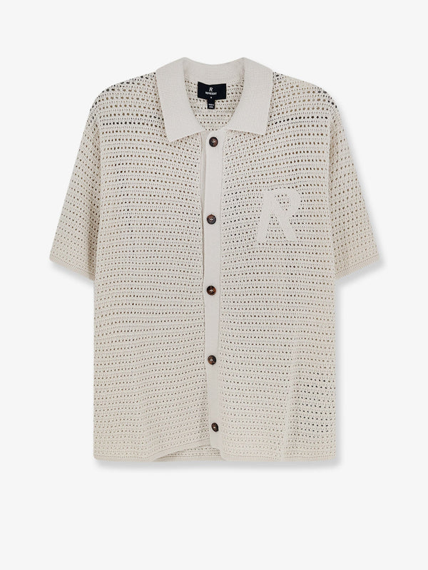 Polo Shirt Pico Cotton-Blend Beige