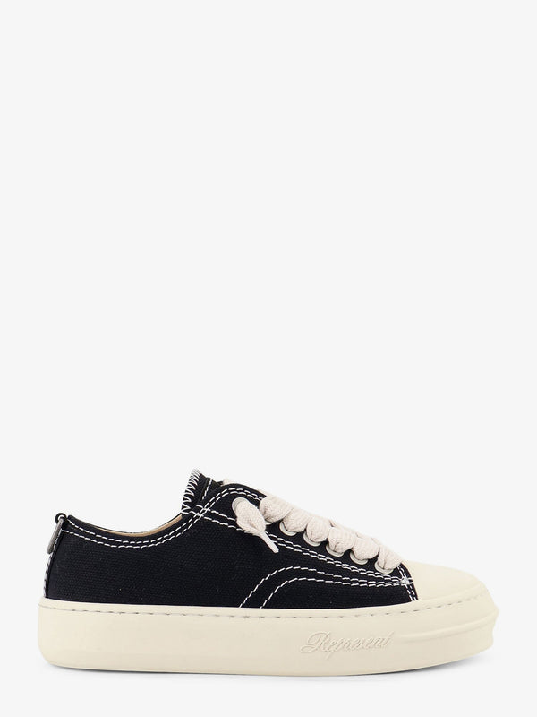 Sneakers Rep-Cap Black Canvas/rubber Trainers