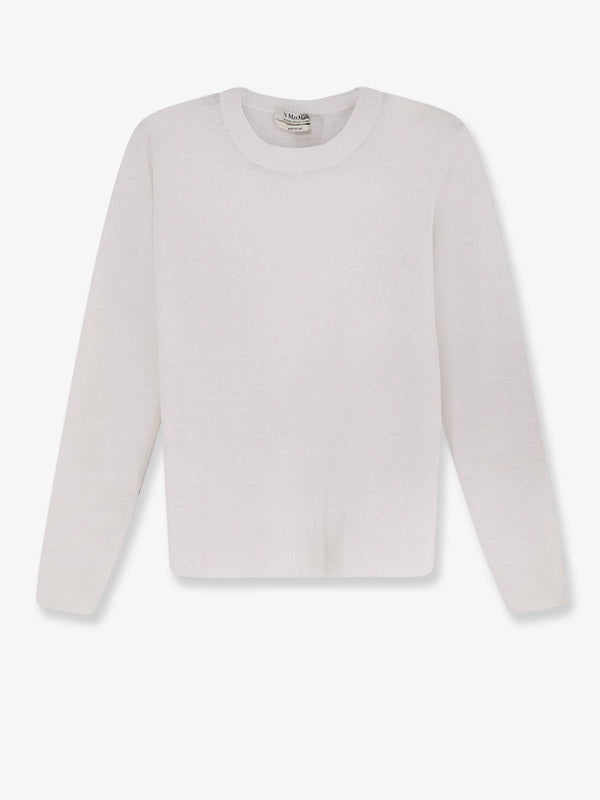 Linen Sweater Smmfervore White