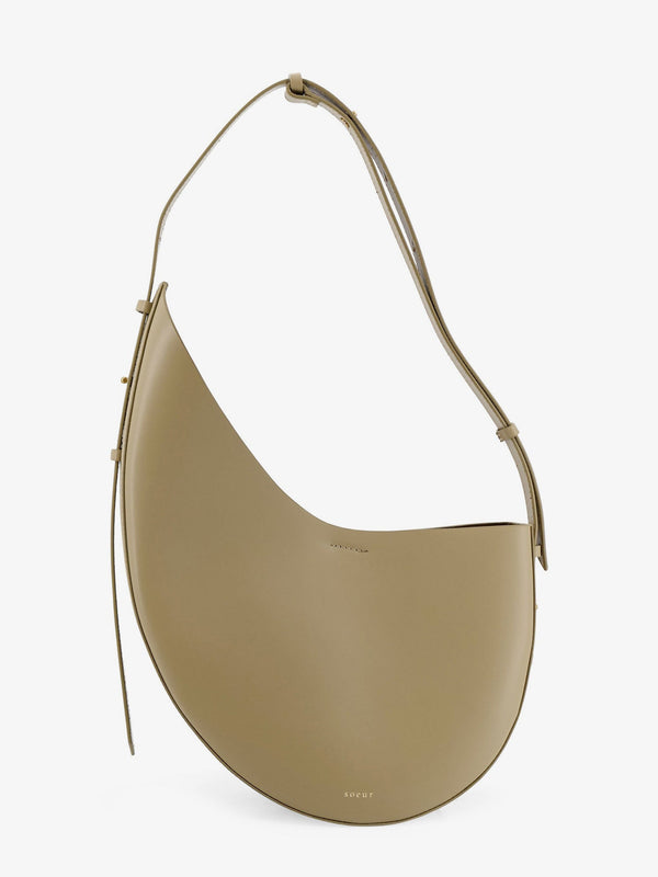 Crossbody Bag Winona Beige Leather Shoulder