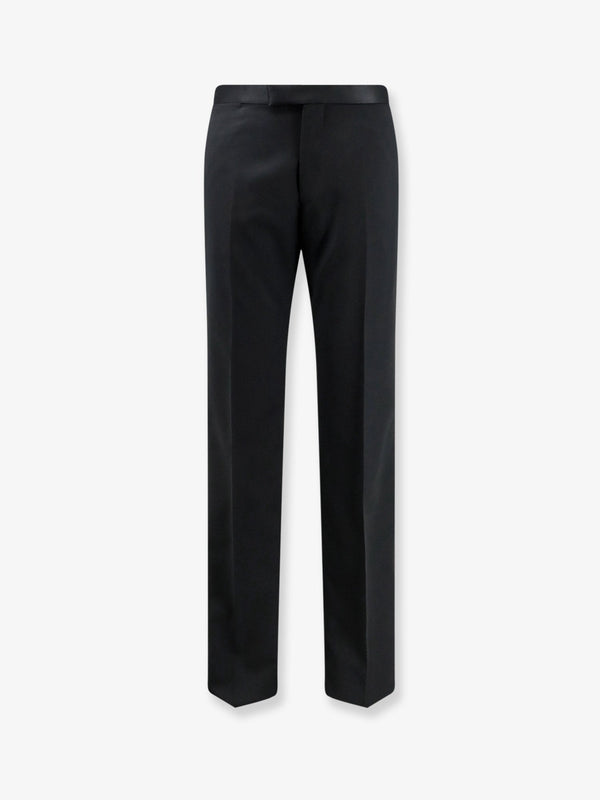 Trousers Tuxedo Virgin Wool Black