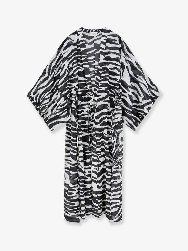 Kaftan Cotton Dress Black