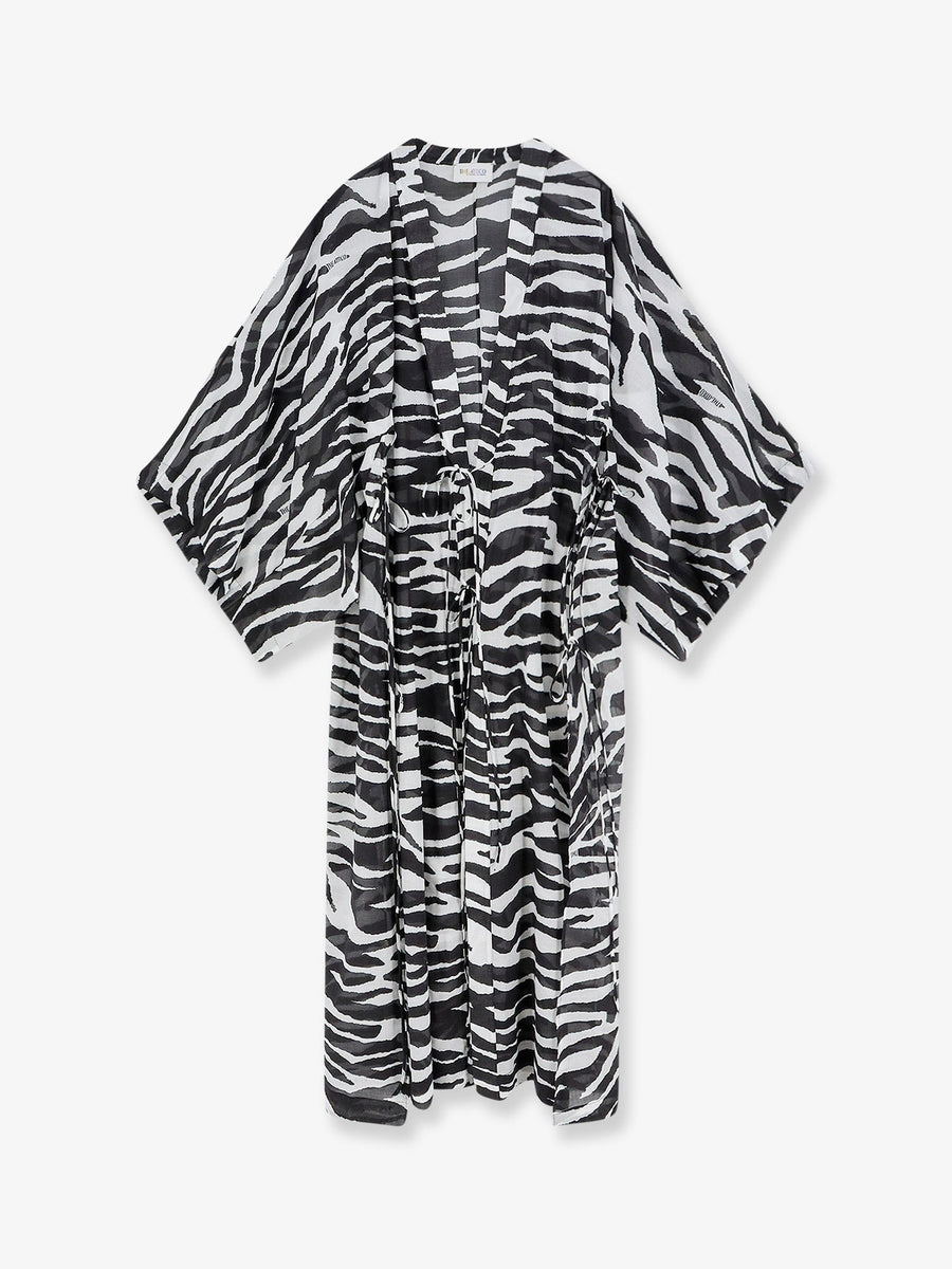 Kaftan Cotton Dress Black