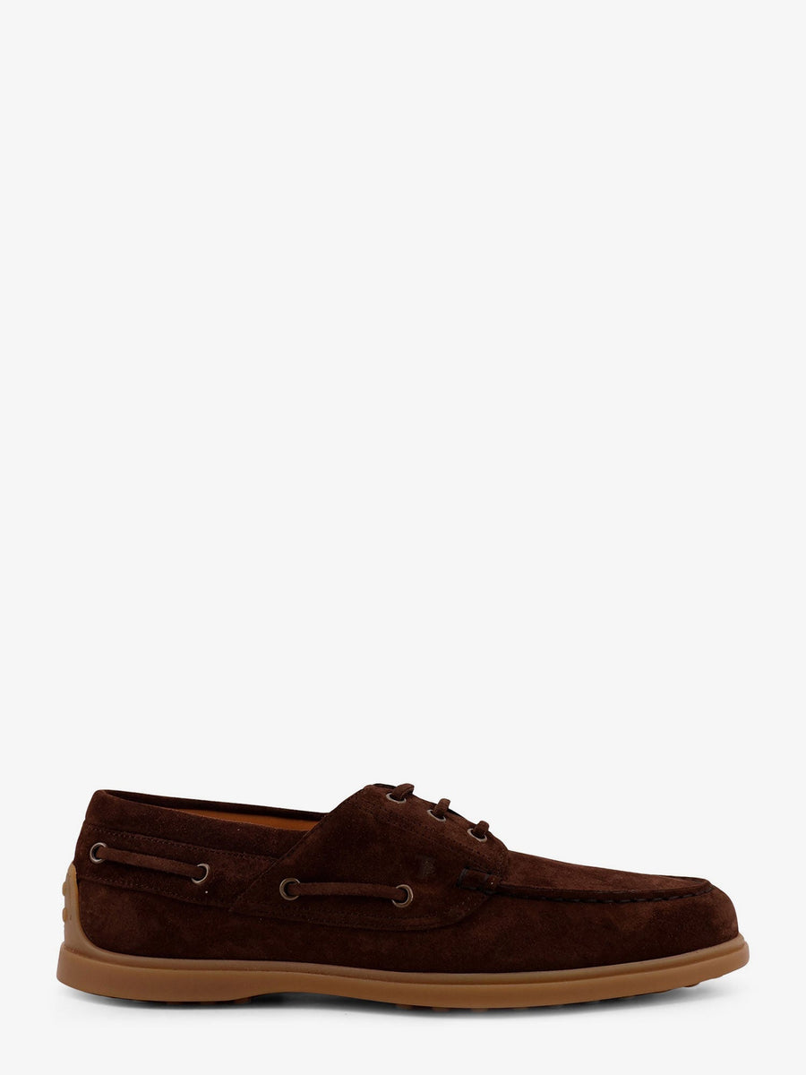 Suede Loafers Brown Leather