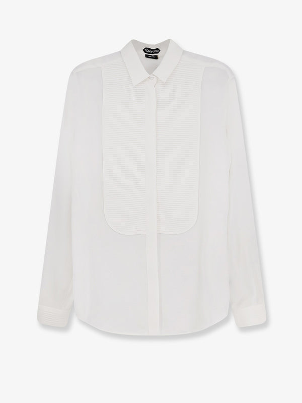 Silk Shirt White