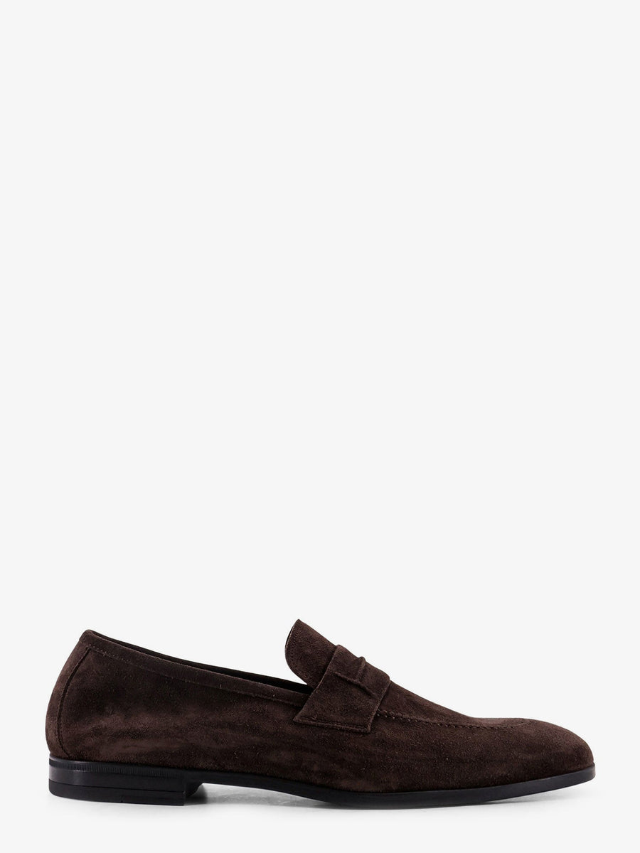 Suede Loafers Brown Pelle