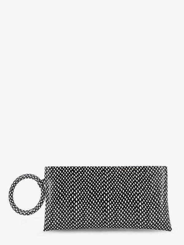 Clutch Bag Aura Leather Black